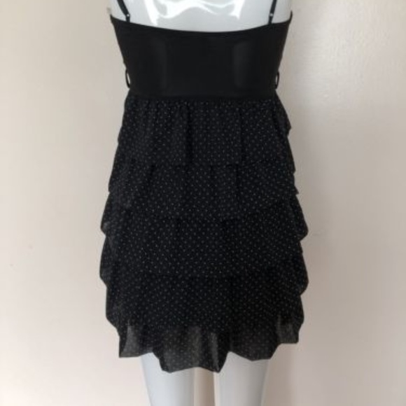 JANICE MINI DRESS SIZE S BLACK WHITE - Picture 4 of 4